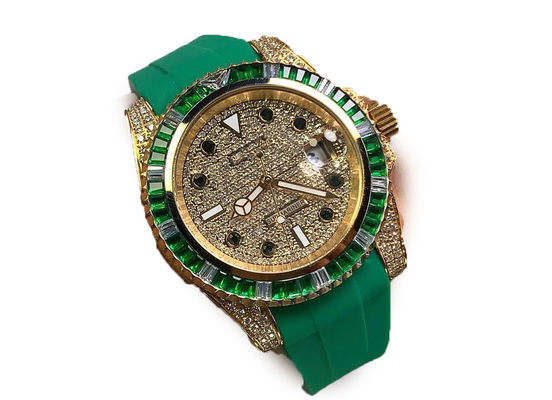 24cm Band Length Quartz Ladies Fashion Wrist Watches Leather Material