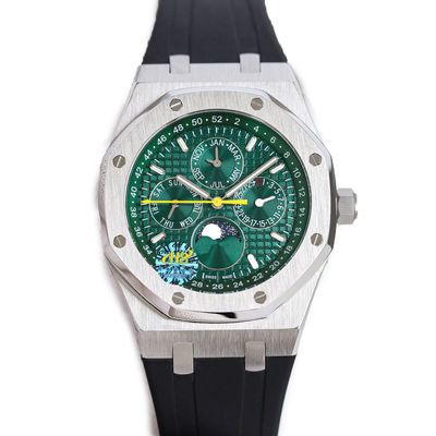 Swiss Luxury Watch with Silver Hands Sapphire Crystal and Automatic Movement